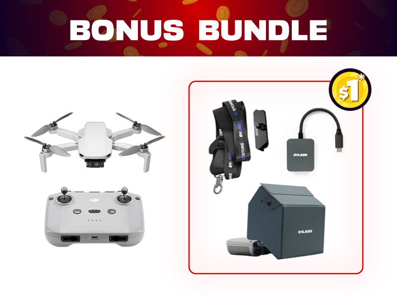 DJI Mini 4K + $1 Bonus Bundle